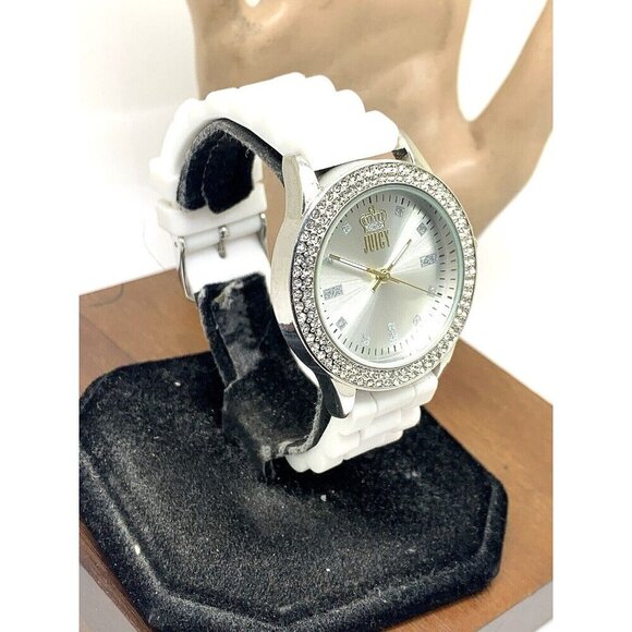 Juicy By Juicy Couture Women\'s Watch JC/5027 Quartz Silver Dial White Rubber main image 8